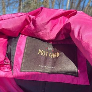 Post Card Ladies Small ski jacket.  Excellent Shape. No stains or tears.